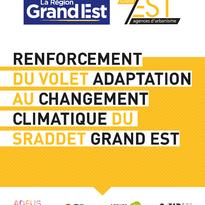 [Publication #7EST] Adaptation au changement climatique pour le SRADDET Grand Est