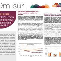 [Publication] Zoom sur... 2016-2018 | Quelle évolution pour l'emploi privé sur le territoire de l'Agape ?