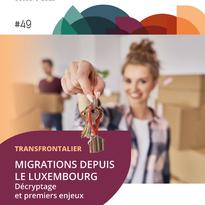 [Publication #transfrontalier] InfObservatoire n°49 | Migrations depuis le Luxembourg : décryptage et premiers enjeux