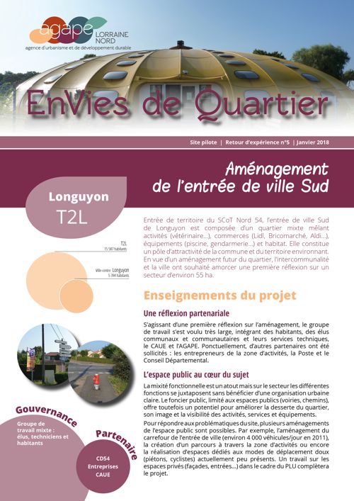 Publication d'un nouveau retour d'expérience EnVies de Quartier