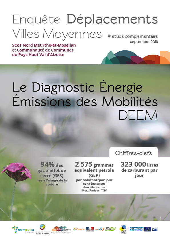 L'Agape publie le Diagnostic Énergie Émissions des Mobilités (DEEM)
