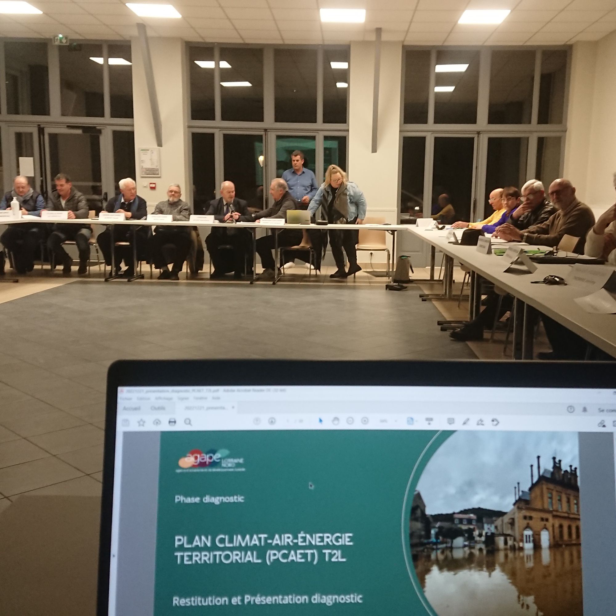 Restitution du diagnostic du Plan Climat Air Energie de Terre Lorraine du Longuyonnais