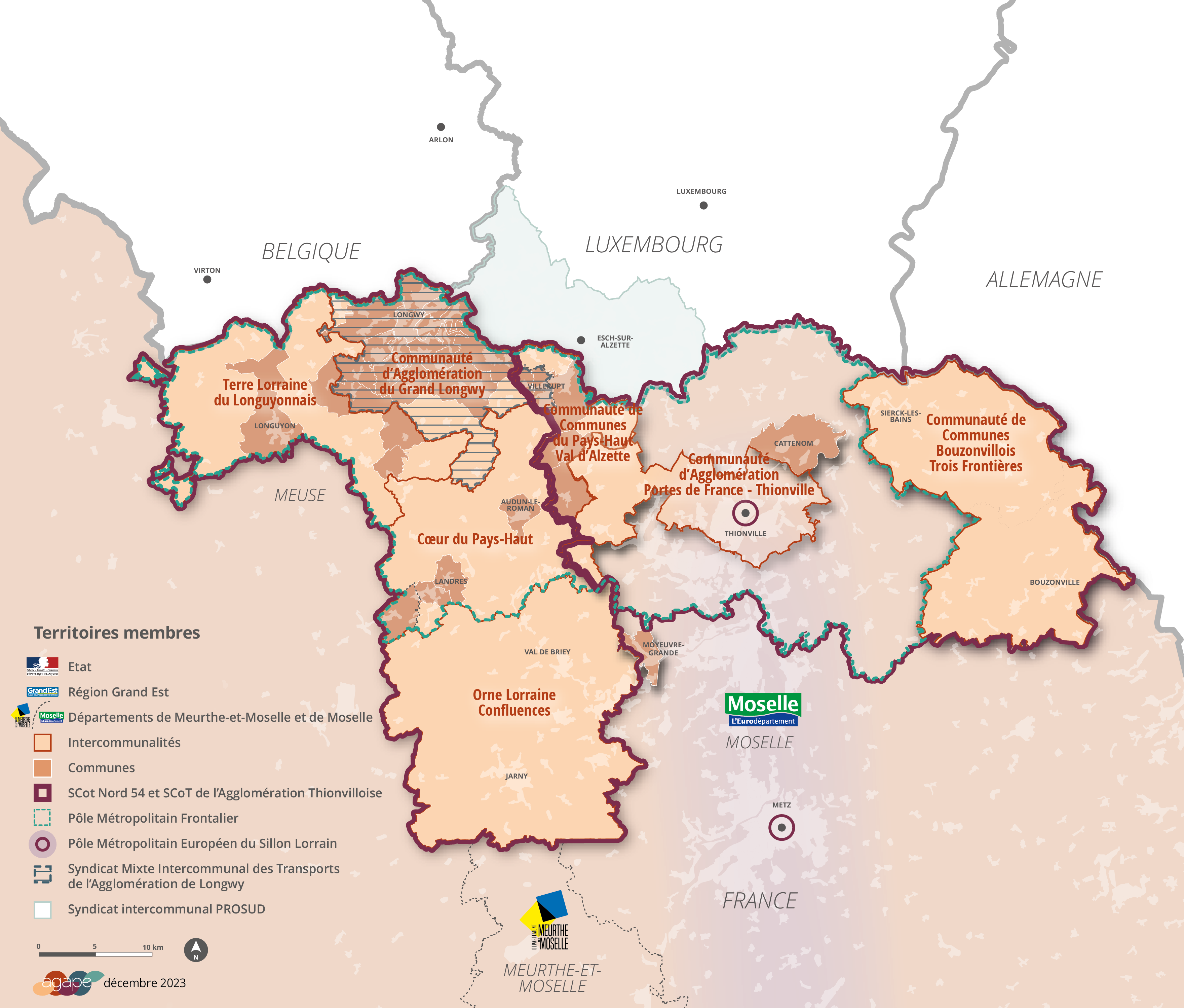 [#instances] De nouvelles adhésions qui "complètent" l'assise de l'AGAPE sur la Lorraine Nord