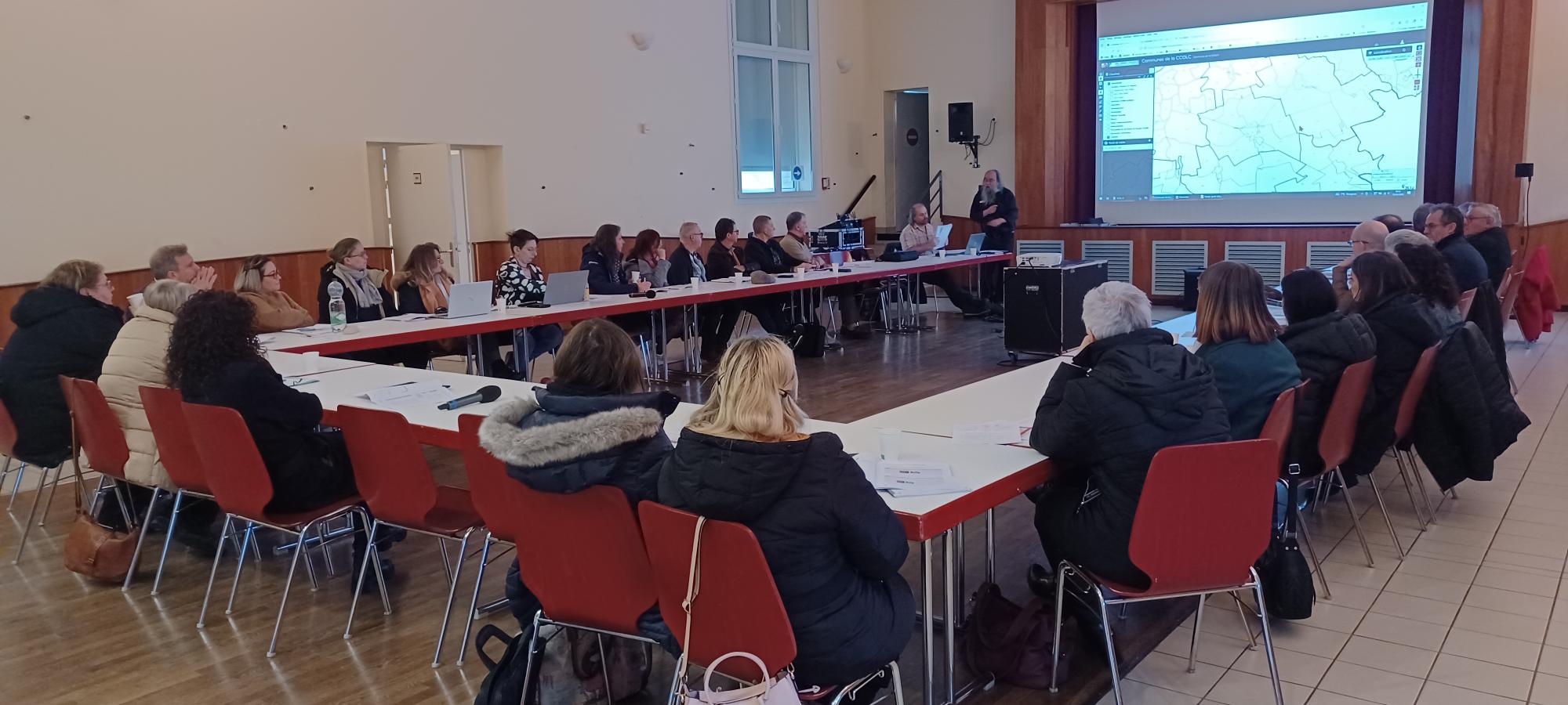 [#SIG] La cartographie web présentée aux communes d'Orne Lorraine Confluences