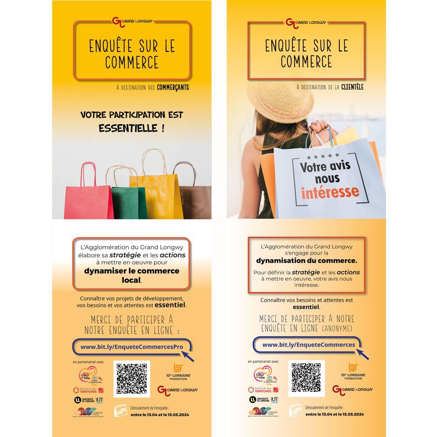 [#commerce] Enquêtes auprès des clients et commerçants du Grand Longwy